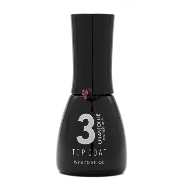 Top coat pentru tehnica Dipping Oranjollie, gel de final  15 ml